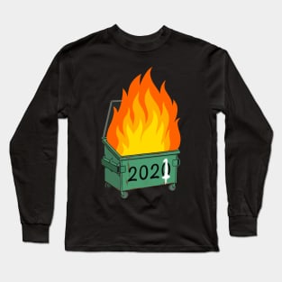 Dumpster Fire Long Sleeve T-Shirt